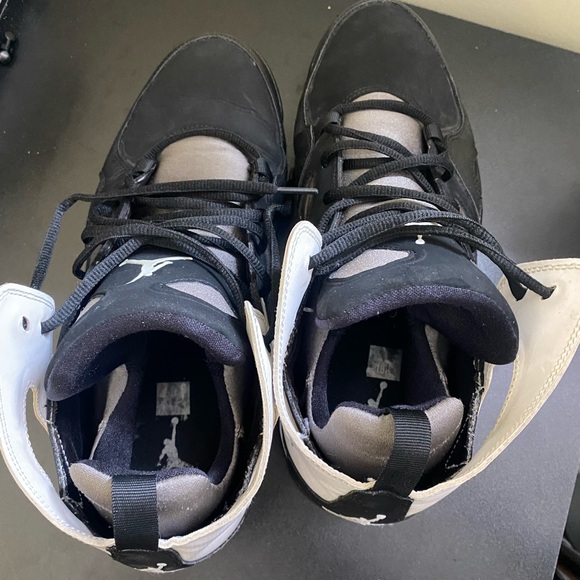 Nike AIR JORDAN Flight Club '91 Mens Size 10.5 Basketball Shoes Jumpman Black - Picture 6 of 8